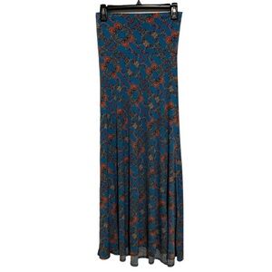 LulaRoe Size XXS Foldover Waistband Maxi Skirt NWOT